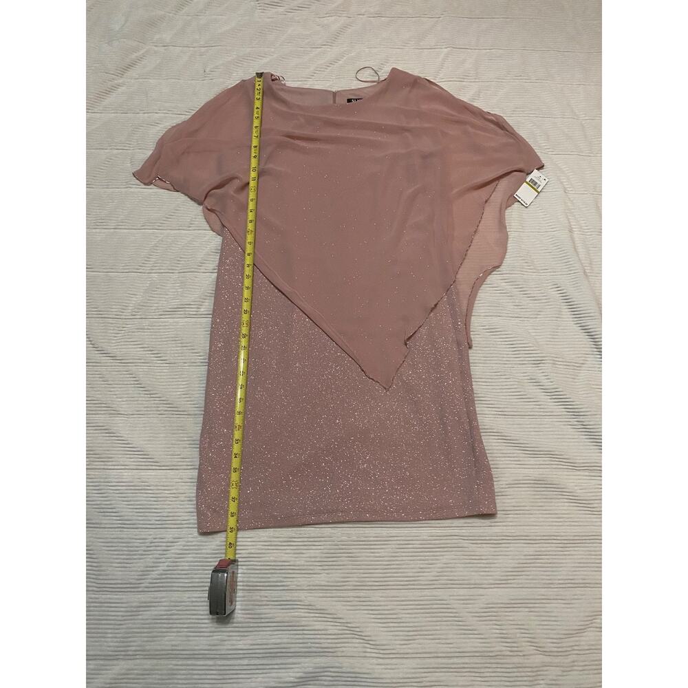 NWT SLNY dress size 14 faded rose color